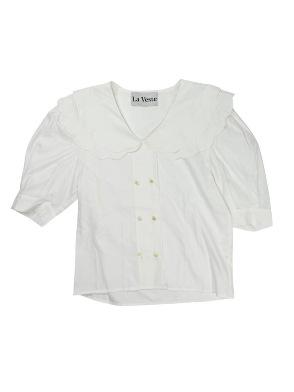 La Veste Tea Time Shirt in White